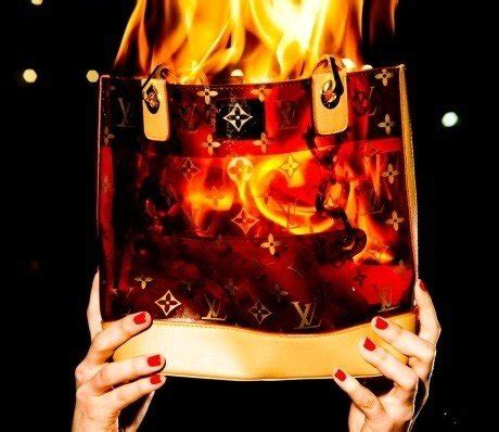 louis vuitton burning products|why does louis vuitton destroy merchandise.